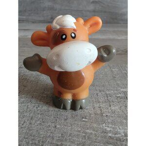 LITTLE TIKES Chunky Standing Cow Farm Animal for Farmer Vintage Figure 224a